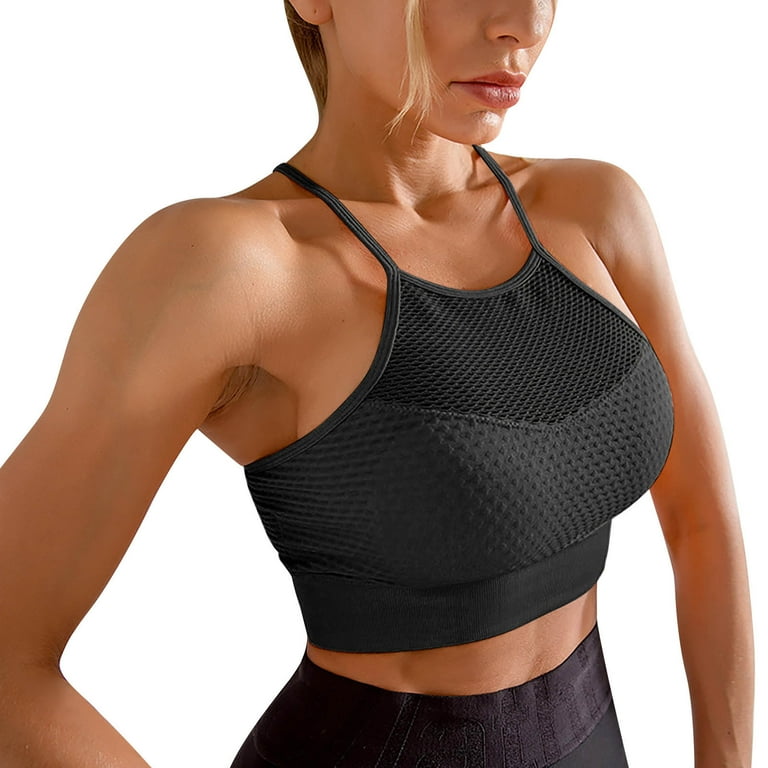 Tank top with built in sports bra discount