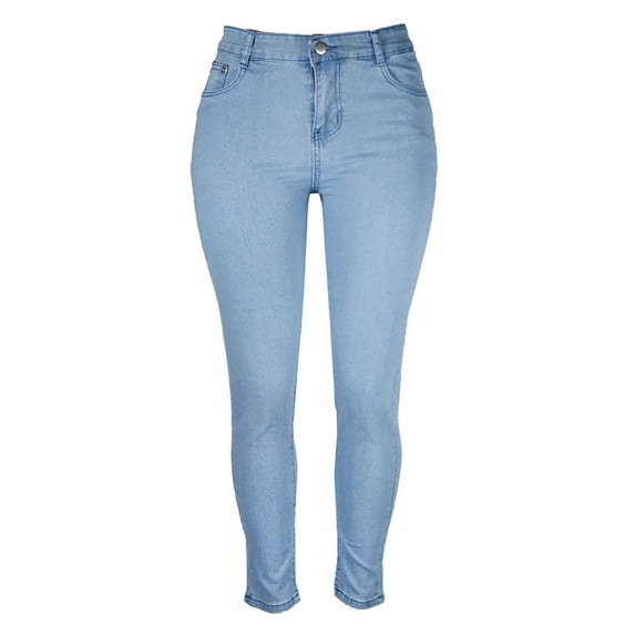 Durtebeua Women Colombian Design, Lift, Skinny Jeans,Stretch Denim Pants Blue M