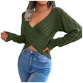 thumbnail image 1 of Durtebeua Women'S Sweaters Long Sleeve Pullover Shirts Turtleneck Sweater Loose Casual Lounge Tops, 1 of 6