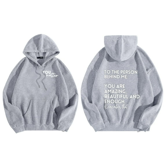 Durtebeua Women's Sweatshirt Hoodie Long Sleeve Drawstring Hooded Sweatshirt Loose Pullover Tops