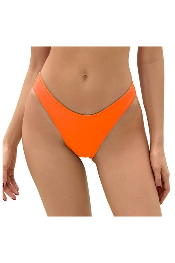 Women's Thong Bikini Bottom RD2,S