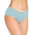 thumbnail image 1 of Durtebeua Women's V Cut High Waisted Bikini Bottom High Leg Cut Swimsuit Bathing Suit Bottoms Blue,M, 1 of 3