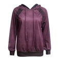 thumbnail image 1 of Durtebeua Womens Hoodies Long Pullover Women Casual Hooded Slim Sweater Coat Lightweight Hoodies, 1 of 5