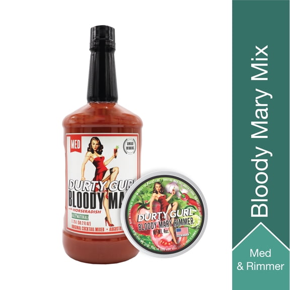 Durty Gurl Bloody Mary Bundle - 1.75L bottle + Salt Rimmer