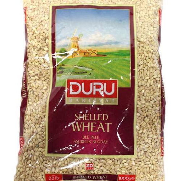 DuruLegumes Dried Shelled Wheat - 2.2lb