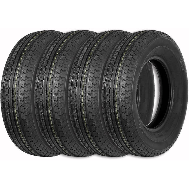 Durun ST205/75R15 Radial Trailer Tire, 205 75R15 ST 205/75R15, 8 Ply