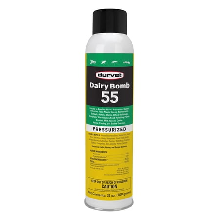 Durvet Fly Dairy Bomb 55 Fogger Green Label 25 oz.