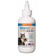 Durvet WormEze Cat/Kitten Liquid Dewormer for Roundworms, 4 fl oz