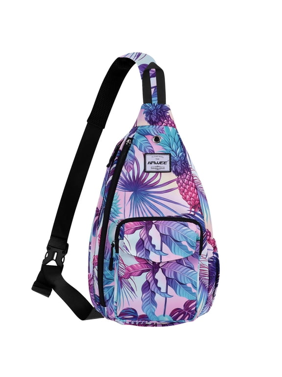 Anti-water Chest Bag Ramage Crossbody Sling Bag For Women