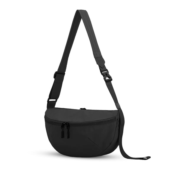 Duryarhall Dumpling Shaped Single Shoulder Crossbody Bag Adjustable Shoulder Strap Handbag