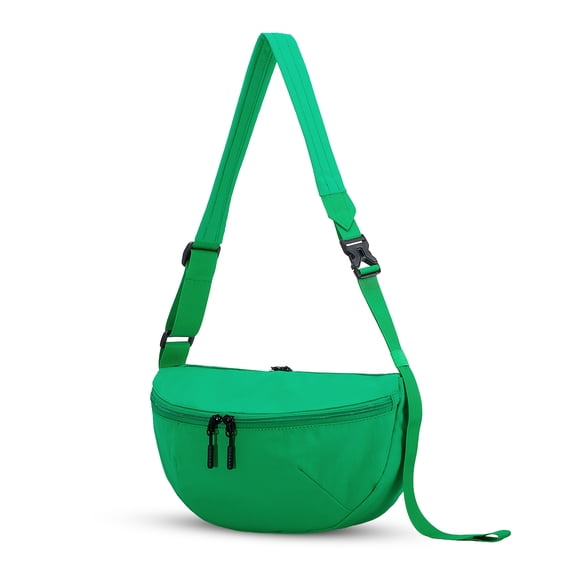 Duryarhall Dumpling Shaped Single Shoulder Crossbody Bag Adjustable Shoulder Strap Handbag