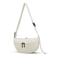 thumbnail image 1 of Duryarhall Dumpling Shaped Single Shoulder Crossbody Bag Adjustable Shoulder Strap Handbag, 1 of 5