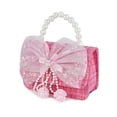 thumbnail image 1 of Duryarhall Mini Pearl Bow Crossbody Purse, Cute Princess Handbag with Chain Strap For Women, 1 of 6