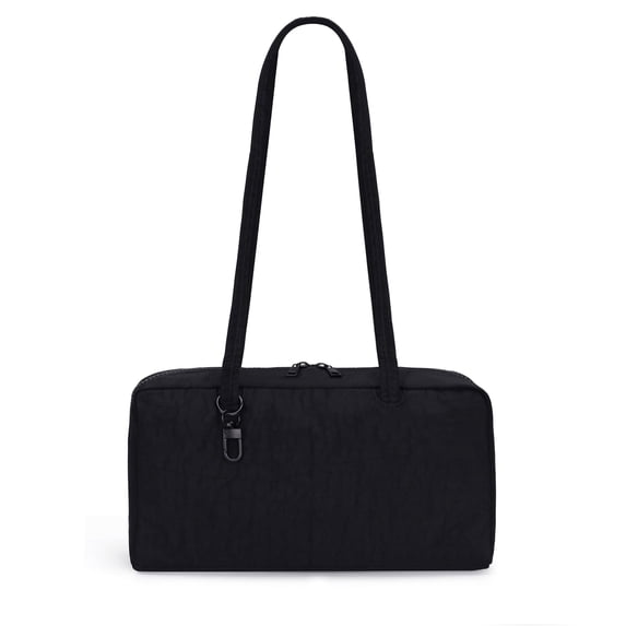 Duryarhall Nylon Bowler Bag for Women, Large Hobo Shoulder Tote Bag Lightweight Casual Handbag for Work, Travel & Daily Use