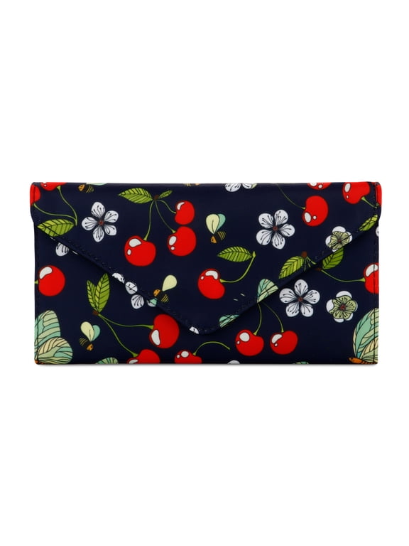 Waterproof Material Foldable Credit Card Case Envelope Style Wallet For Women