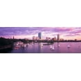 thumbnail image 1 of Dusk Boston MA Poster Print (18 x 6), 1 of 1