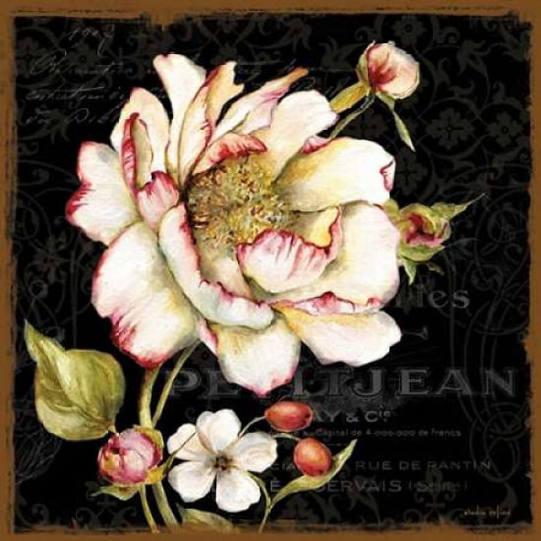 Dusk Flower 1 Canvas Art - Studio Rofino (24 x 24)