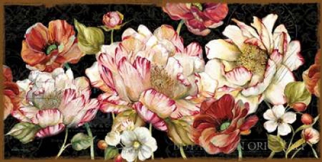 Dusk Garden Canvas Art - Studio Rofino (10 x 20)
