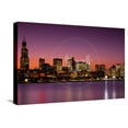 thumbnail image 1 of Dusk, Skyline, Chicago, Illinois, USA, Scenic Stretched Canvas Wall Art Sold by Art.Com, 1 of 5
