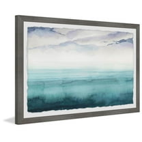 Dusk on the Bay V Framed Painting Print