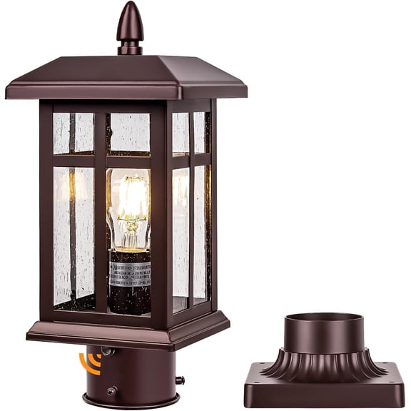 Dusk to  Outdoor  Lights Hard Wired Bronze,  Outdoor  Lamp for Patio, Exterior  Lamp Light Fixture, for Garden, Pathway