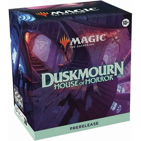 Magic The Gathering: Duskmourn: House Of Horror: Prerelease Kit - 6 Play Packs, Dice, Promos