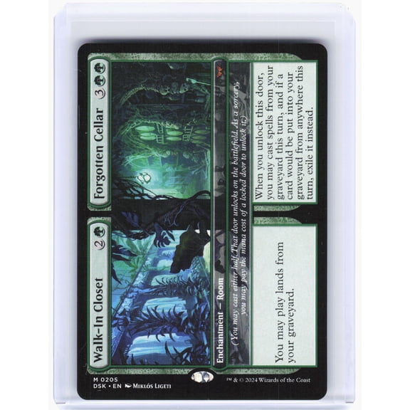 Duskmourn: House of Horror Walk-In Closet // Forgotten Cellar Non-Foil Mythic #205