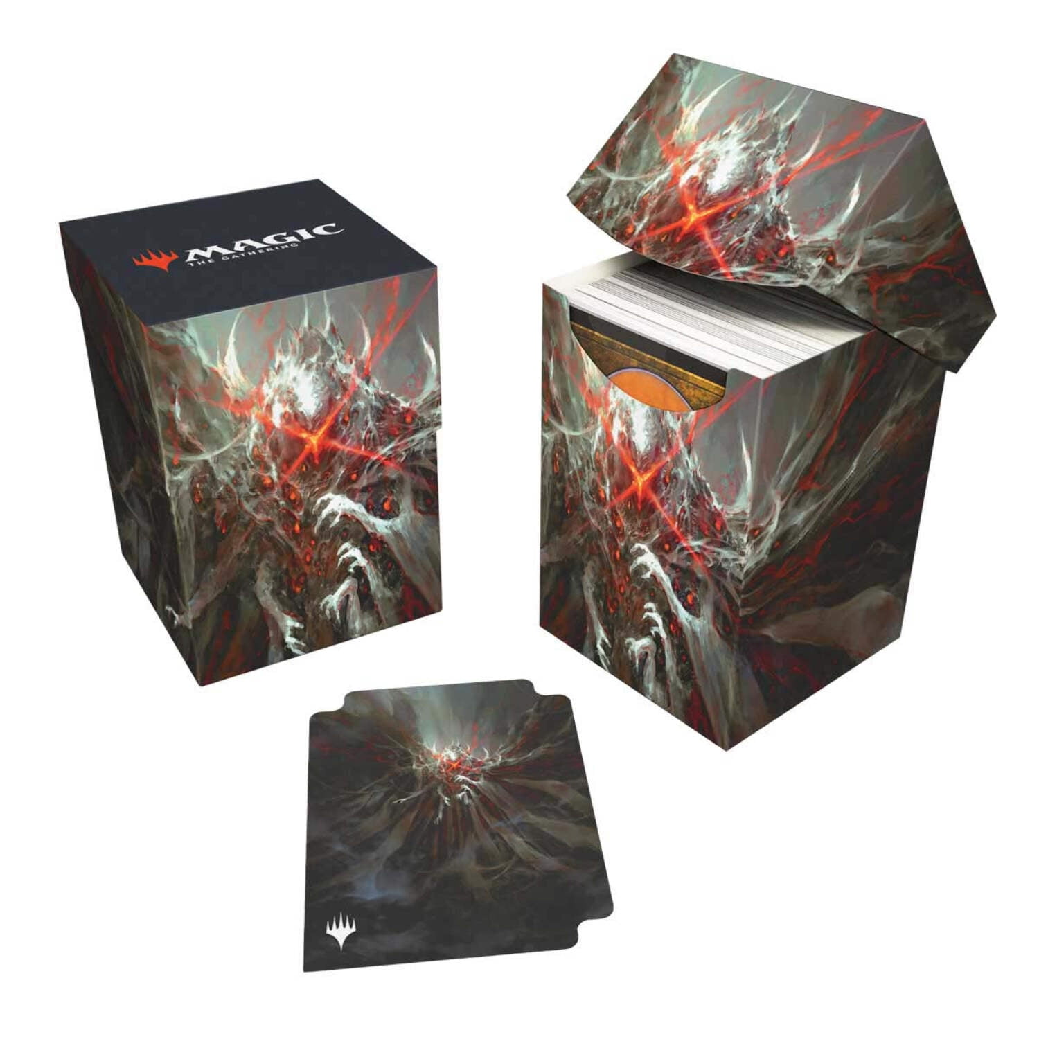 mtg valgavoth commander deck Duskmourn Valgavoth, Harrower of Souls (Commander) 100+ DECK BOX® for Magic:  The Gathering