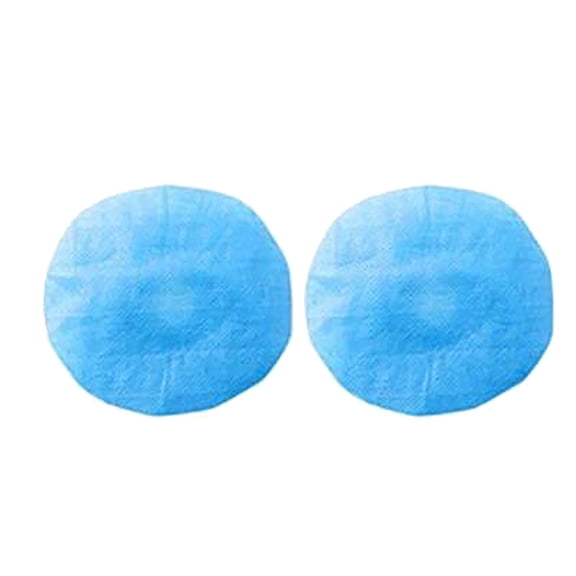 Dusknt 400 Pcs Disposable Microphone Cover Non-Woven, Removal Microphone Cover, Perfect Protective Cap for Most Handheld Microphone