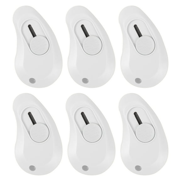 Dusknt 6PC retractable portable utility knife C, Office&Craft&Stationery,Egg Shaped Utility Knife Retractable Portable Mini Knife for Wrapping Envelopes Letterbox Cutter with Keychain Holes 6Pack