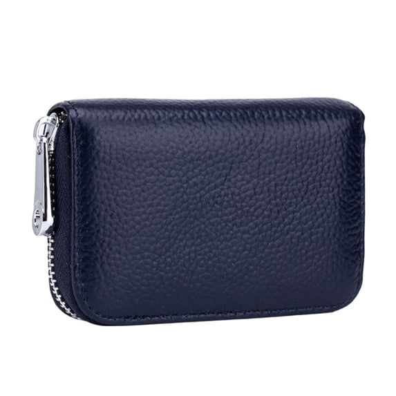 Dusknt Anti-Theft Design Women's Card Holder with Multiple Card Slots, Portable Id Card Holder, Secure Rfid Women's Wallet with Card Organizer and Case
