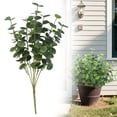 thumbnail image 1 of Dusknt Artificial Outdoor Greenery Plants, Uv Resistant Greenery Stems for Outside Planter, No Fade Plastic Plants, Artificial Outdoor Plants, 1 of 10