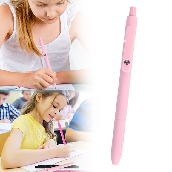 Dusknt Black Pen, Neutral Pan Black Ink Gel Pan Fine Point 0.5Mm Smooth Quick Dry for Note Taking Journaling Ofice Home