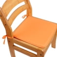 thumbnail image 1 of Dusknt Chair Cushions Clearance Sale! Solid Color Sponge Cushion 40X40Cm Orange Pure Color Sponge Cushion Square Chair Cushion for Home Decoration Cushion, 1Pc Cushion, 1 of 2