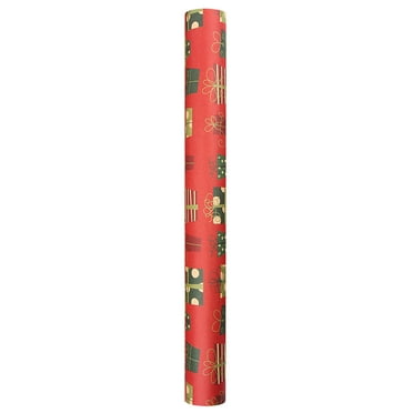 Dusknt Christmas Wrapping Paper Clearance! 1Pcs ( 70Cmx50Cm, 4.11 Square Feet)Single-Sided Christmas Wrapping Paper, Classic Santa Claus and Other Patterns Packaging Case, 1X Wrapping Paper