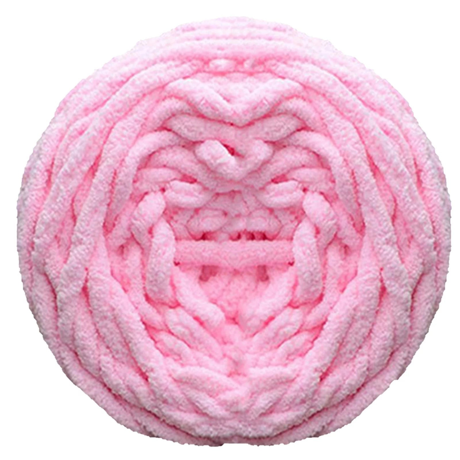 Dusknt Chunky Yarn Clearance Sale! Pink Chunky Chenille Yarn 7Mm Ulky