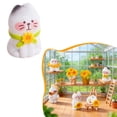thumbnail image 1 of Dusknt Cute Sunflower Character Figurines, Hand-Painted Resin Miniature Ornaments, Lightweight Aesthetic Desk Decor for Bedroom, Shelf Display and Daily Home Decoration, 1 of 4