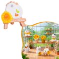 thumbnail image 1 of Dusknt Diy Micro Landscape Resin Ornaments, Sunflower Themed Mini Figurines, Compact Decorative Pieces for Dollhouse Making, Terrarium Plant Decor and Party Supplies, 1 of 4