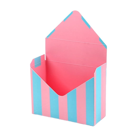 Dusknt Envelope Valentine Envelope Box Red Envelope Box Valentines Day Flower Bouquet Package Folding Paper for Wedding Birthday Festival Decoration, Greeting Card
