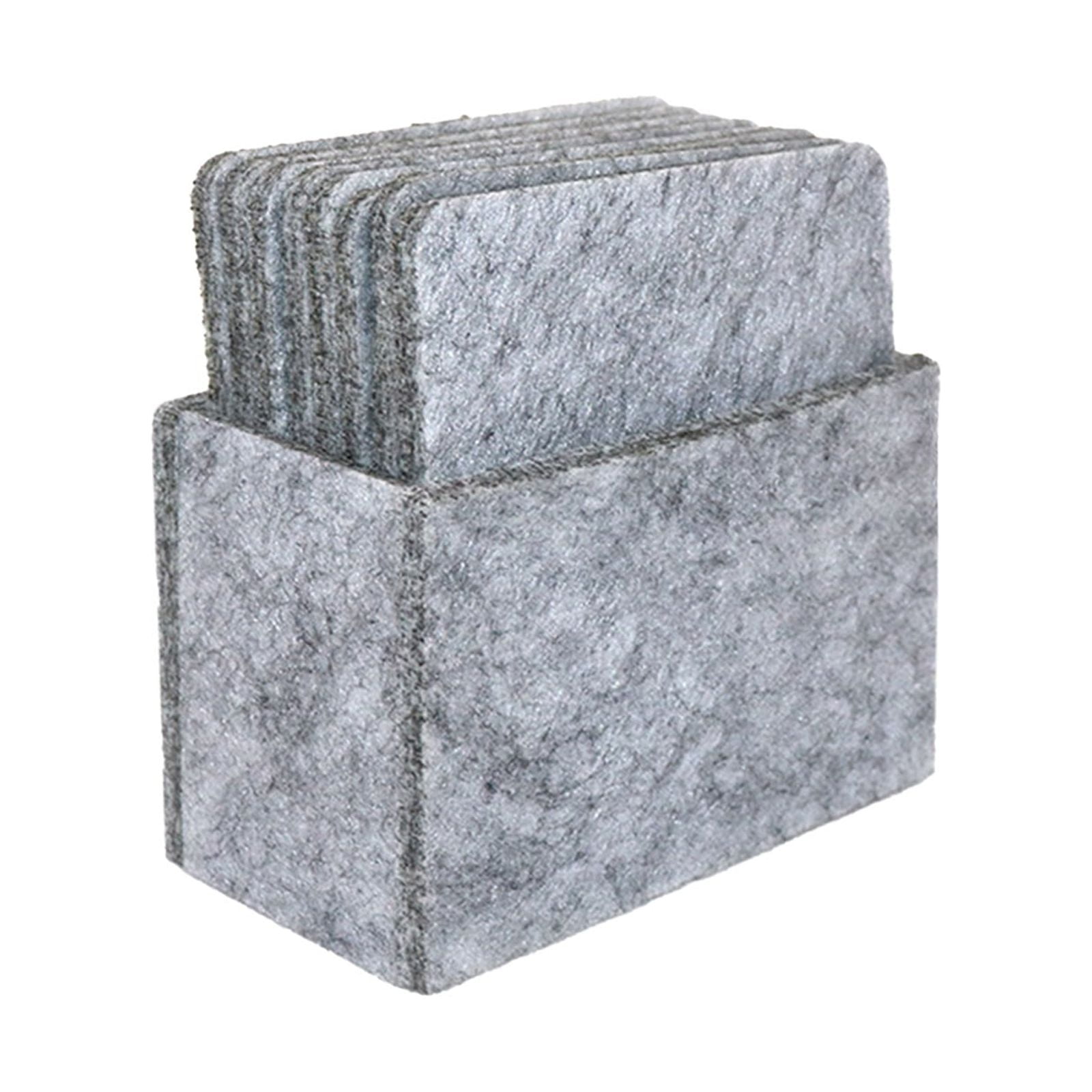 Dusknt Felt Coasters, Placemats, Absorbent Box Set, Coasters, Thick Non ...