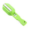 thumbnail image 1 of Dusknt Fish Scale Scraper Scale Remover Fish Scaler Fish Killing Knife Multi-Purpose Fish Scale Scraper Green, Cutter,Fast Scale Remover Descaler Tool Skin Brush Scraping Cleaning Peeler Scraper, 1 of 8