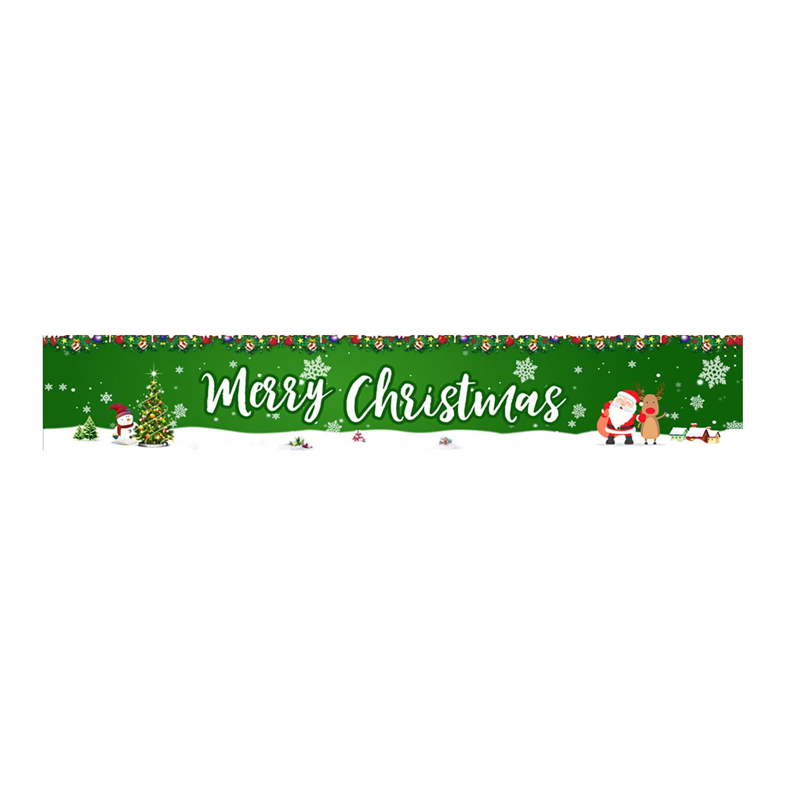 Dusknt Flash Sale Flags_ Banners & Accessories Christmas Banner Yard