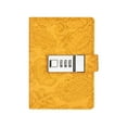 thumbnail image 1 of Dusknt Gift Code Book Couple'S Diary with Lock Yellow, Notebook,Notebook Notebook with Digital Combination Lock Premium Thickened Paper Eye Diary Is An Ideal Gift for Students, 1 of 8