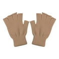 thumbnail image 1 of Dusknt Gloves DA, Gloves,Women Men Winter Warm Knitted Fingerless Half Finger Gloves Knit Mitten, 1 of 8