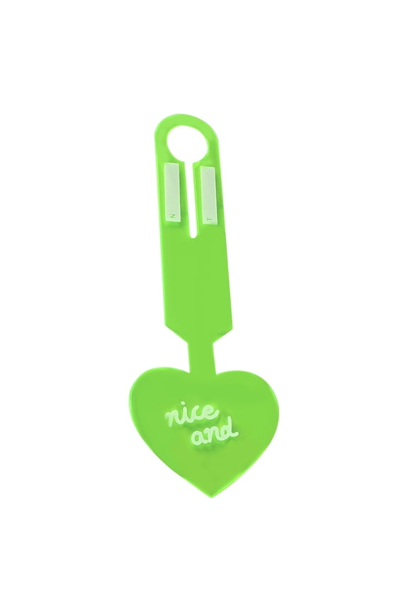 Heart-Shaped Illuminated Luggage Tag, PVC Soft-Light Material Visible at Nighttime, Moisture-Proof and Scratch-Resistant Personalized Suitcase Label for Summer Travel