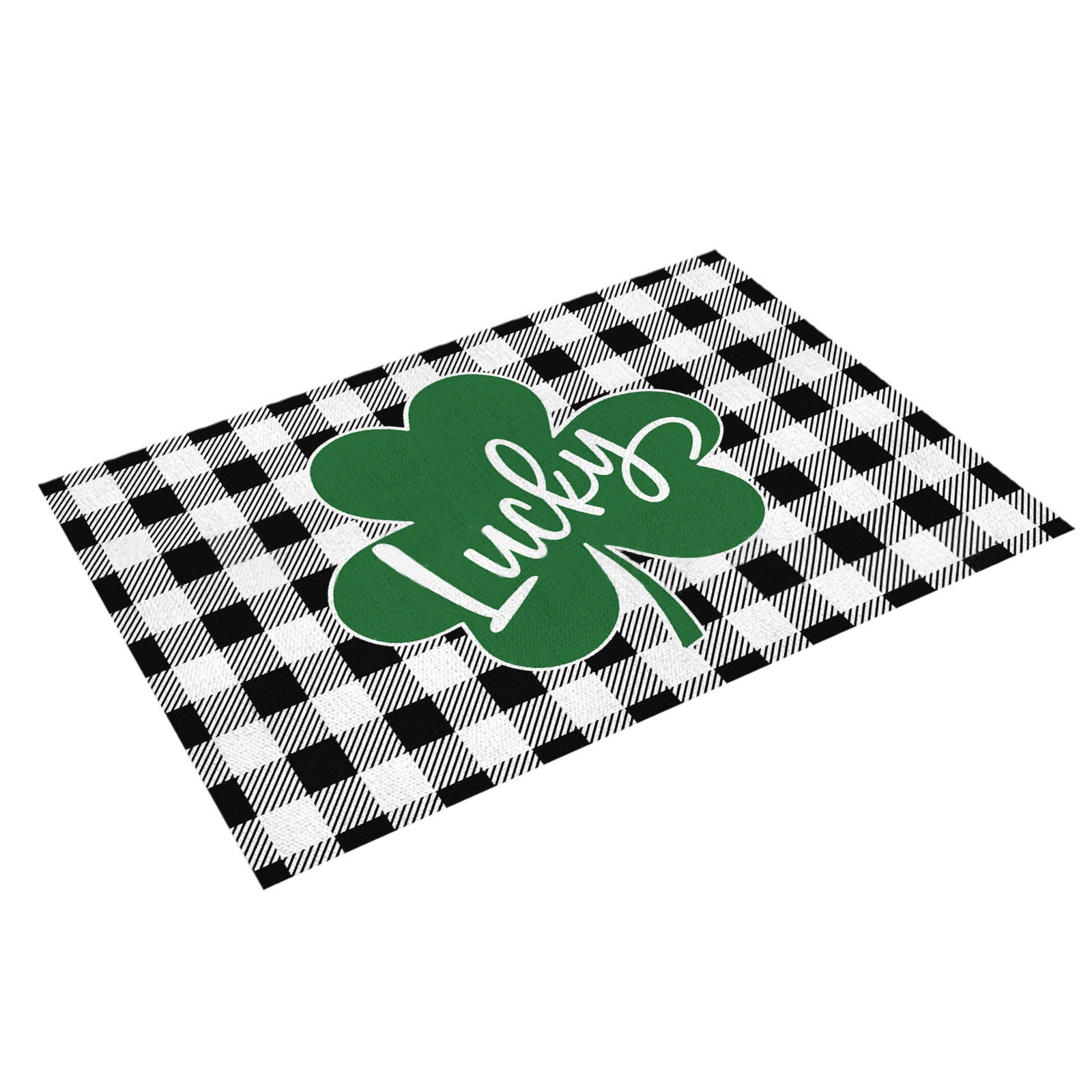 Dusknt Kitchen Mat Big sale St. Patricks's Day Placemats Scandinavians