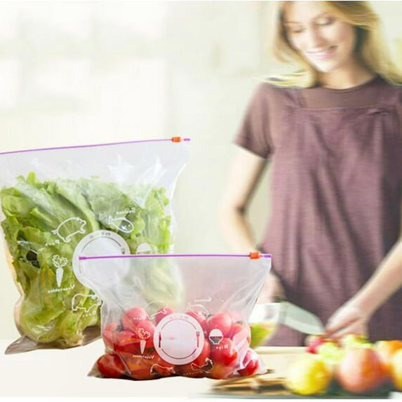 Dusknt Kitchen Storage Bags New Year Special! Pack Seal Creative Travel Portable Bag Storage Fruit Food Bag Food Seal Kitchen,Dining & Bar, Clearance Sale!