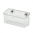 thumbnail image 1 of Dusknt Kitchen Suction Cup Sink Built-In Rack Transparent Silver, Rack,, 1 of 6