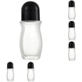 thumbnail image 1 of Dusknt Large Roller Bottle, Gradient Color Refillable Oil Container, Frosted Roll on Bottle for Lotion Aromatherapy Massage Essential Oil, 30Ml 6Pc, 1 of 5