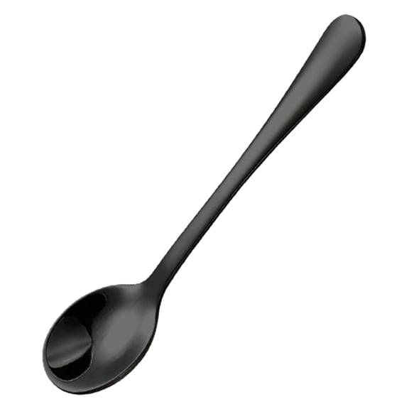 Dusknt Mini Stainless Steel Round Seasoning Spoon, 2.87 Inch, Portable Home Kitchen Seasoning Dispanser, 2.87" Stainless Steel Mini Spoons – Small Condiment Spoons for Jars, Sugar, and Seasonings